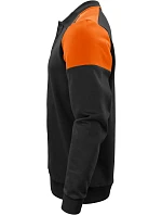 Printer Prime Polosweater Polo mikina 61.2060 black/orange Printer Prime Polosweater Polo mikina 61.2060 black/orange