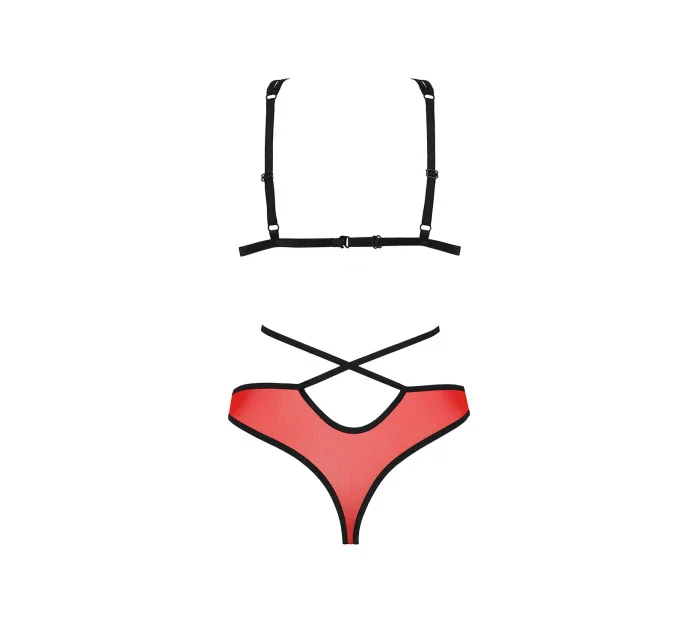 Passion Peonia set barva:červená