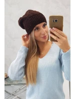 Dámská čepice Ingrid K371 hnědá Dámská čepice Ingrid K371 hnědá