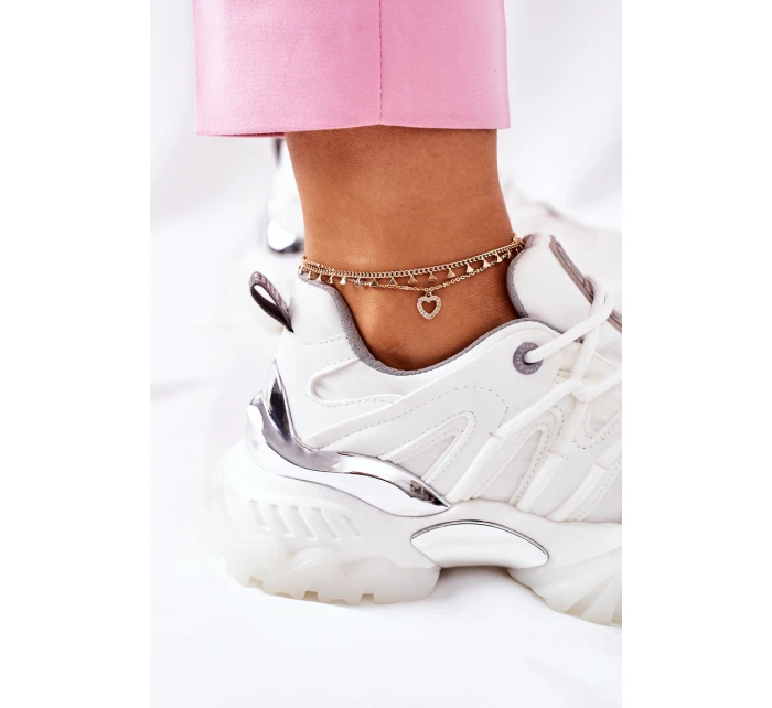 Dámské Sportovní Obuv Memory Foam Big Star II274088 Bile Dámské Sportovní Obuv Memory Foam Big Star II274088 Bile