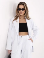 Marynarka IT MA model 22016645 biały - FPrice Marynarka IT MA model 22016645 biały - FPrice