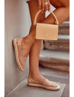Klasické dámské espadrilky prolamované nude Catris Klasické dámské espadrilky prolamované nude Catris
