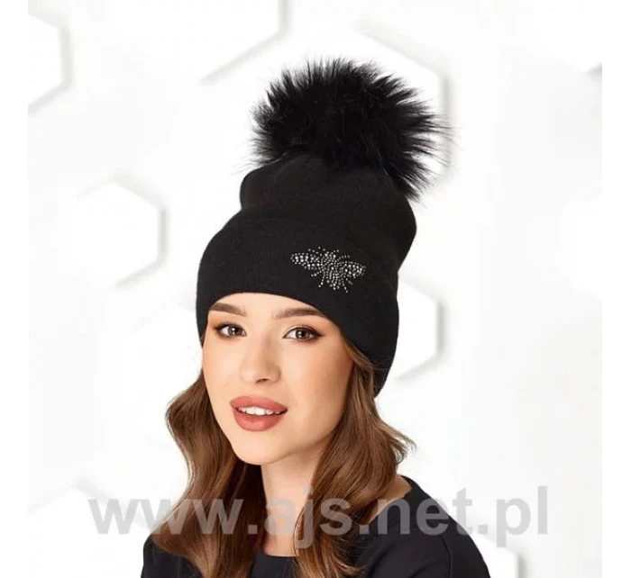 Dámská čepice AJS 44-589 šedá - AJS