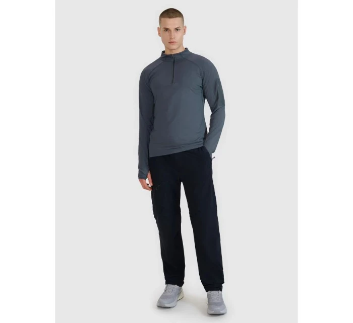 Pánská rychleschnoucí trekingová mikina model 21434374 - 4F Pánská rychleschnoucí trekingová mikina model 21434374 - 4F