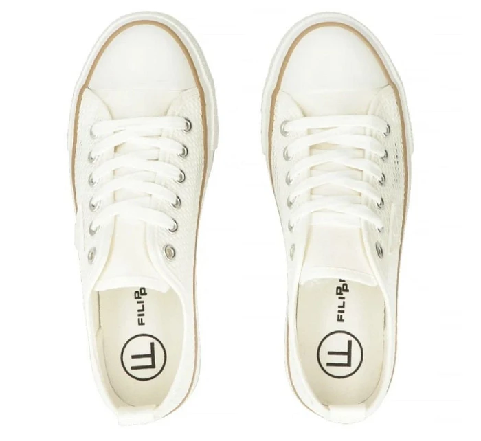 Dámské bílé síťované tenisky Filippo DTN7856 dámské