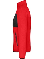 JN Dámská fleecová bunda 02. red/black model 22538397 - Daiber