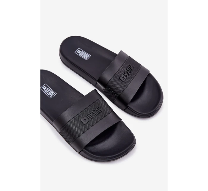 Lehké Pánské Sandály Big Star model 21694600 Tmavě Modré - Big Star Shoes Lehké Pánské Sandály Big Star model 21694600 Tmavě Modré - Big Star Shoes