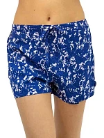 Dámské kraťasy QS6029E-VFR - Tmavě modrá - Calvin Klein