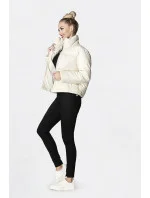KRÓTKA KURTKA DAMSKA  ECRU model 21242559 - Ann Gissy