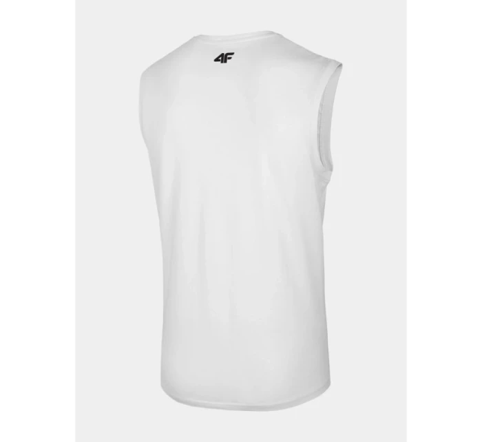 Pánské tričko bez rukávů 4F 4FWSS25TSLEM287-10S Pánské tričko bez rukávů 4F 4FWSS25TSLEM287-10S