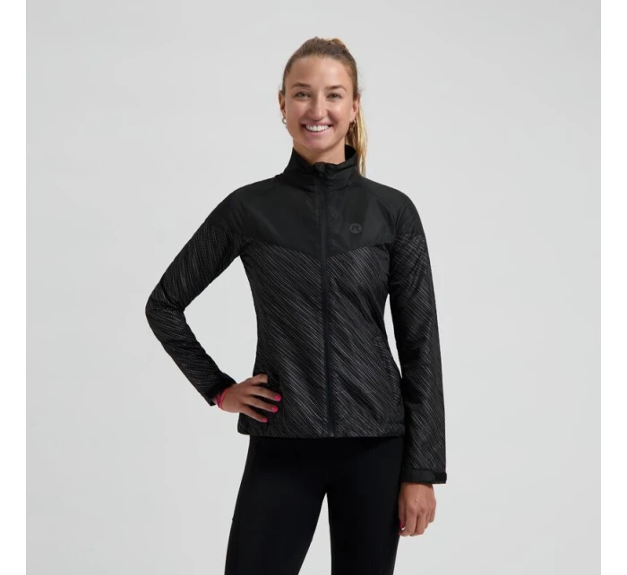 Rogelli ESSENTIAL HIVIS bunda černá XL