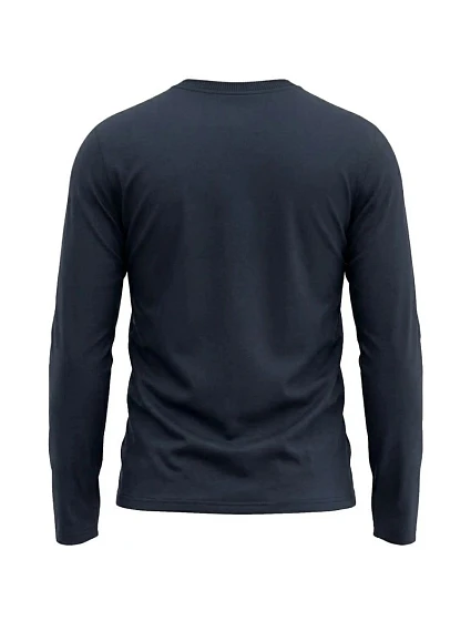 Pánské tričko Longsleeve navy blue WMM00TLON 31S pánské model 22143570 - 4F