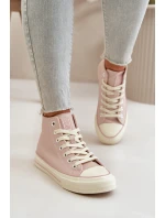 Dámské Tenisky Zateplené Z Eko Kůže Růžové Big Star model 21669440 - Big Star Shoes Dámské Tenisky Zateplené Z Eko Kůže Růžové Big Star model 21669440 - Big Star Shoes