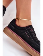 Semišové Dámské Tenisky Černé model 21703330 - Daniel Lopez Just Dare Semišové Dámské Tenisky Černé model 21703330 - Daniel Lopez Just Dare