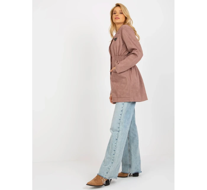 Dámský kabát LK PL  tmavě růžová  model 18171267 - FPrice