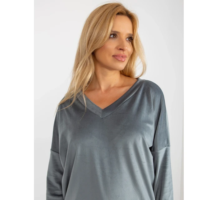 Mikina RV BL model 20742376 šedá - FPrice Mikina RV BL model 20742376 šedá - FPrice