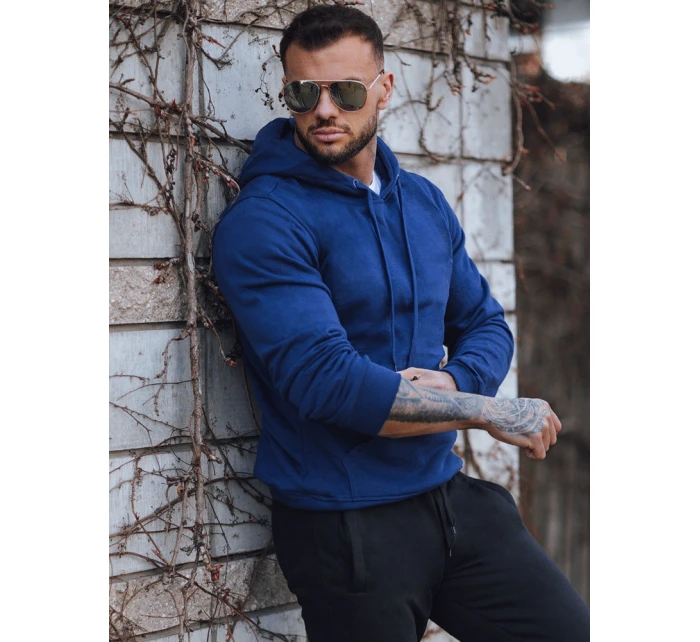 FashionStreet pánská modročerná tepláková souprava AX0742