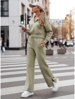 Dámská tepláková souprava MARINO pistáciová FashionStreet AY0977