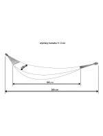 ZAHRADNÍ HOUPACÍ SÍŤ PRO 2 OSOBY 200X150 CM S KRYTEM ŠEDÁ 1039053 ZAHRADNÍ HOUPACÍ SÍŤ PRO 2 OSOBY 200X150 CM S KRYTEM ŠEDÁ 1039053