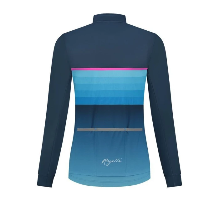 Rogelli dámská bunda IMPRESS II modrá/růžová XS