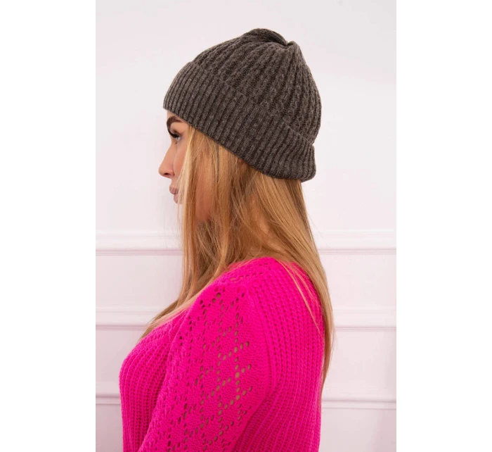 Tenký uzávěr cappuccino model 18750525 - K-Fashion Tenký uzávěr cappuccino model 18750525 - K-Fashion