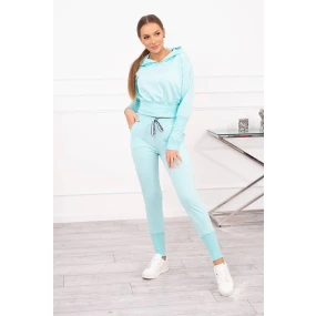 Sada s širokými žebrovanými manžetami mincovna