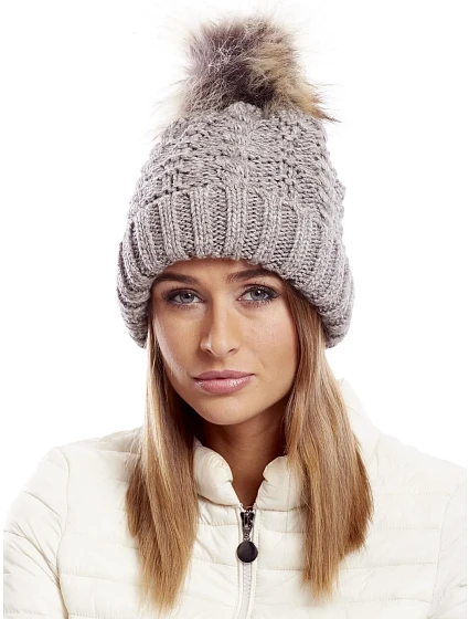 Dámská čepice AT CZ model 17338664 36 světle hnědá - FPrice Dámská čepice AT CZ model 17338664 36 světle hnědá - FPrice