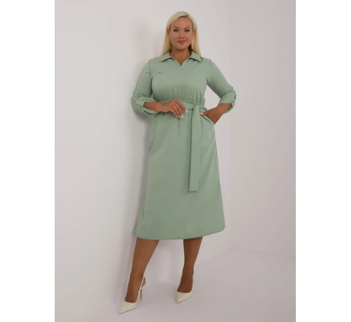 Šaty LK SK 509675.88 pistácie