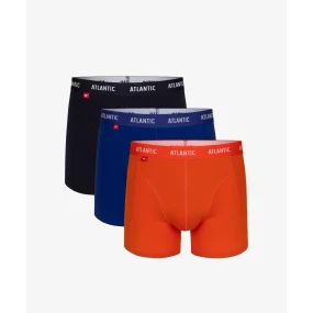 Pánské boxerky ATLANTIC 3Pack - vícebarevné