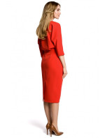 šaty červené  model 19143790 - Moe
