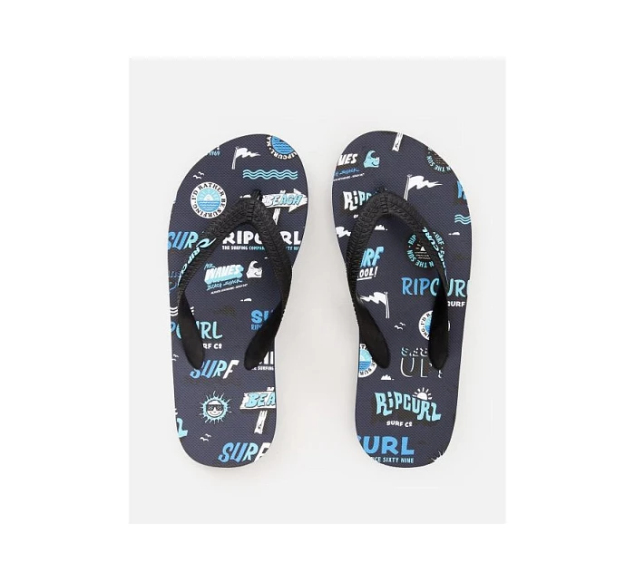 RIP CURL Surf School Chlapecké žabky - tmavě modré