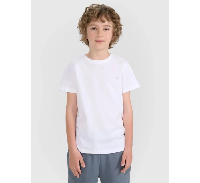 Dětské hladké tričko model 21756892 - 4F Dětské hladké tričko model 21756892 - 4F