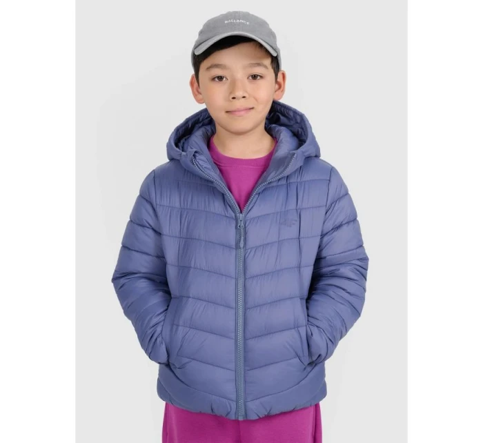 Chlapecká péřová bunda se syntetickou výplní model 21866801 dětské - 4F Chlapecká péřová bunda se syntetickou výplní model 21866801 dětské - 4F