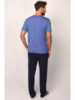 Italská móda Dallas c.r. dlouhá barva:modrá/šedá Italská móda Dallas c.r. dlouhá barva:modrá/šedá