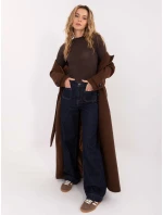 Bluzka IT BZ model 21757247 brązowy - FPrice Bluzka IT BZ model 21757247 brązowy - FPrice