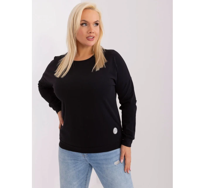 Bluzka RV BZ model 19349323 czarny - FPrice Bluzka RV BZ model 19349323 czarny - FPrice