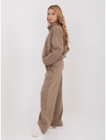 Bluza SM BL model 21782419 ciemny bezowy - FPrice Bluza SM BL model 21782419 ciemny bezowy - FPrice