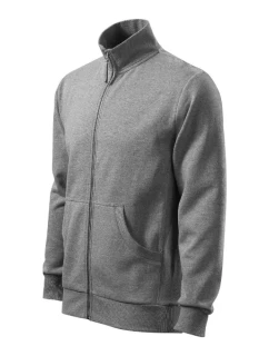 Adventure mikina pánská tmavě šedý melír