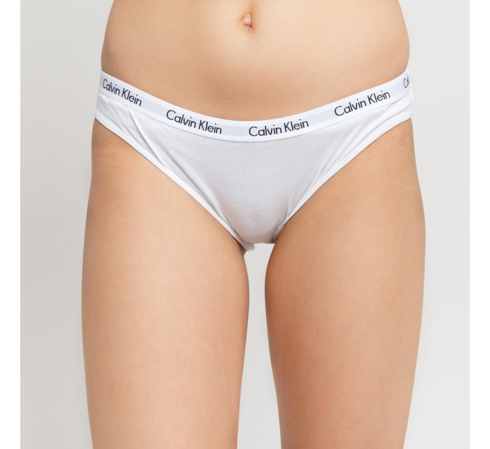 Kalhotky 3pcs QD3588E-YS7 černobílomodrá - Calvin Klein