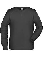 Daiber 8022 Pánská raglánová mikina 02.8022 black