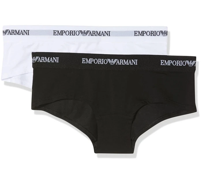 Kalhotky 2pcs 163263 CC317 00911 černobílá - Emporio Armani Kalhotky 2pcs 163263 CC317 00911 černobílá - Emporio Armani