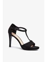 Sandály na podpatku model 196238 Step in style Sandály na podpatku model 196238 Step in style