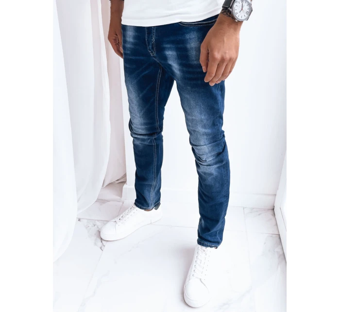 Pánské modré džínové kalhoty FashionStreet UX3990 Pánské modré džínové kalhoty FashionStreet UX3990
