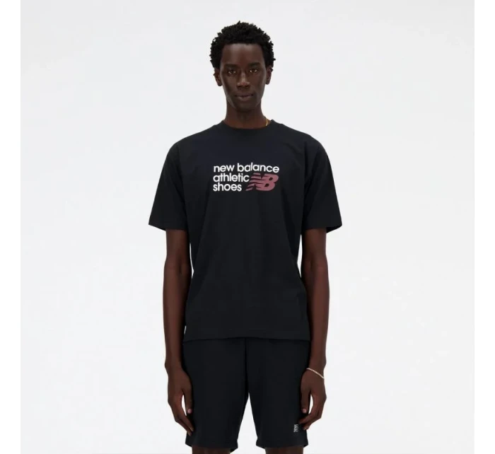 New Balance S/S Značka T-Sh M MT41524BK Tričko