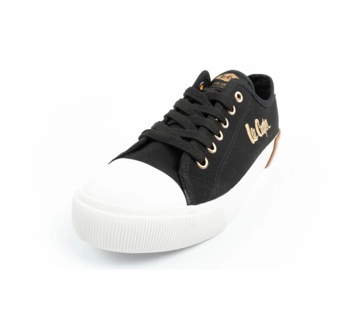 buty sportowe damskie z tkaniny czarne dámské model 21360852 - Lee Cooper buty sportowe damskie z tkaniny czarne dámské model 21360852 - Lee Cooper