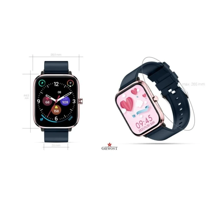 Chytré hodinky Giewont Pink-Green GW230-5