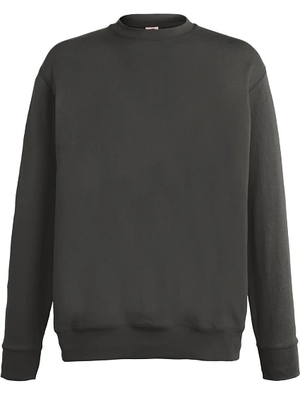 Fruit of the Loom Lightweight Set-In Sweat Pánská mikina 16.2156 light graphite Fruit of the Loom Lightweight Set-In Sweat Pánská mikina 16.2156 light graphite