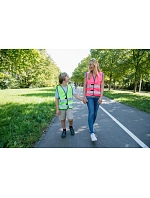 KW – Dětská bezpečnostní vesta neon pink model 22502603 - Korntex KW – Dětská bezpečnostní vesta neon pink model 22502603 - Korntex