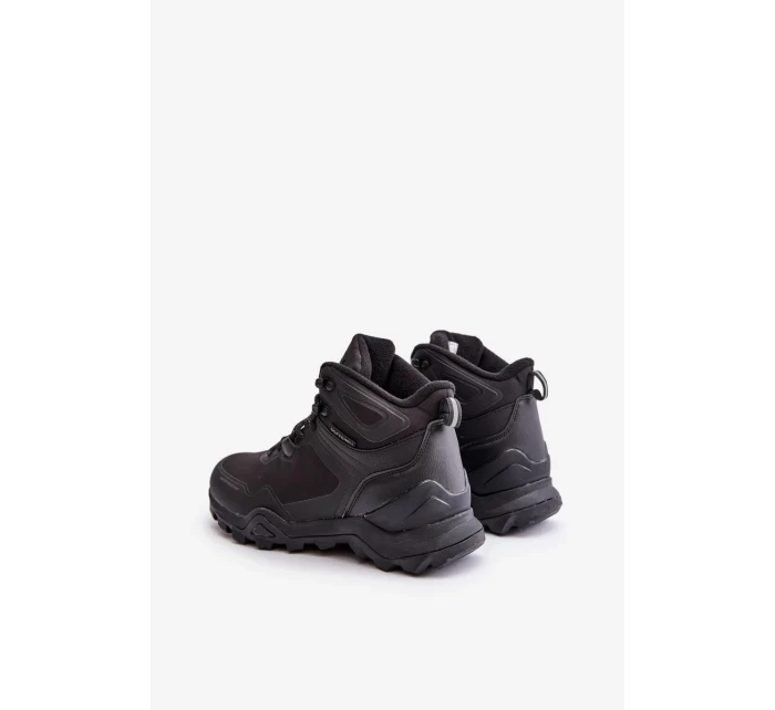 Lehké Zateplené Pánské Trekingové Boty McBraun Voděodolné Černé Lehké Zateplené Pánské Trekingové Boty McBraun Voděodolné Černé