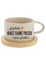 Hrníček makronka - Protože [doplň si sám] není prdel